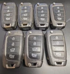 Lot Of Oem Hyundai Flip Key Fob Remotes NYOSYEC4TX1707 Buttons. Fixed Price $157.50.
