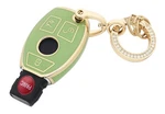 Chyoekey Fob Cover For Mercedes Benz With Keychain Soft Tpu Car Green. Fixed Price $15.73.