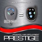 Prestige APS2K4S52 Elvatoc 1-WAY Remote Control Replacement New 07SP. Fixed Price $49.99.