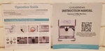 Instruction Manual Only For Casabrews Ultra Lcd Espresso Coffee Machine Maker. Fixed Price $11.99.