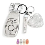 Nomiyo Key Fob Cover With Diamond, Compatible Mercedes-benz Silver. Fixed Price $24.07.