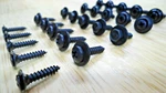 (25PCS) Black Int/ext Screws! For Gm Sierra Silverado Tahoe C/k Series 1500 Etc. Fixed Price $15.00.