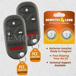 For 1998 1999 2000 2001 2002 Honda Accord Remote Car Keyless Entry Fob. Fixed Price $19.95.