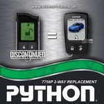 Python 7756P 2-WAY Lcd Replacement New Color Viper 7957V For The 4606P. Fixed Price $189.99.