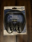 Audiovox MTG-HP2CA Dual Channel Fold-flat Wireless Headphones. Fixed Price $25.00.