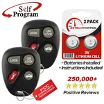 2 New Replacement Keyless Entry Remote Car Fob For KOBLEAR1XT 10443537. Fixed Price $19.95.