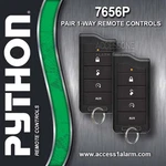 Pair Of New Python 7656P 1-WAY Replacement Controls Remotes Only. Fixed Price $69.99.