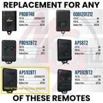 New Prestige APS92BT1 Fcc Id: ELV55AAL757T Button Replacement Remote. Fixed Price $29.95.