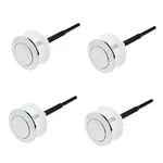 Quluxe Flushing Toilet Button 38MM(SINGLE Push) Silver. Fixed Price $26.99.