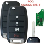 Kia Forte 2014 2015 2016 Flip Remote Key Fob Fcc- OSLOKA-870T 95430-A7400. Fixed Price $25.20.