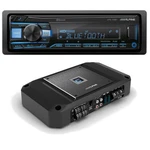 Alpine UTE-73BT Digital Media Receiver With R-series 4 Channel Amplifier. Fixed Price $689.90.