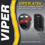 New Viper 7146V 4-BUTTON 1-WAY Remote Control For The Discontinued 476V. Fixed Price $53.99.