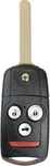 Replacement For 2007-2013 Acura Mdx 4 Button Car Key Fob Remote Single. Fixed Price $42.21.