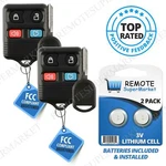 2 Replacement Keyless Entry Remote Fob & Ignition Transponder Chip Ford. Fixed Price $14.95.