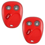 Keylessoption Fob Replacement For 2003 2004 2005 2006 2007 2-PACK, Red. Fixed Price $21.27.