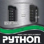 Python 7857P 2-WAY Led Rechargeable Replacement Remote Control For Old 7856P. Fixed Price $86.99.