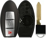 Keylessoption Entry Remote Smart Car Fob Shell Case Cover Black. Fixed Price $14.63.
