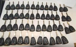Lot Of 50 Oem Chrysler Dodge Jeep Fob Remotes M3N5WY72XX 6 Buttons. Fixed Price $125.00.