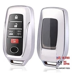 Horande Full Protector Key Fob Cover Case Fits Toyota Venza RAV4 Land Silver. Fixed Price $27.82.