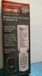 Genie Wireless Keypad & Remote (01899) Fs. Fixed Price $61.50.