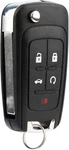 Keylessoption Flip Remote Fob 5BTN Start For Gm OHT01060512. Fixed Price $22.00.