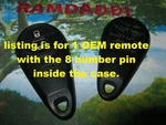 Oem Japan 2 But Subaru Legacy Forester NHVWB1U711 Fob Remote Transmitter Outback. Fixed Price $29.95.