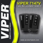 Pair Of Viper 211 Hv 412V Replacement Remote Controls 7147V New Style. Fixed Price $69.99.