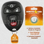 Replacement For Buick Cadillac Chevy Gmc Entry Keyless Remote Car Fob 5B Suv. Fixed Price $9.95.