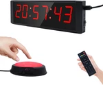 Large Stopwatch Start Button Led Digital Timer Remote Countdown Gym Clock. Fixed Price $54.99.