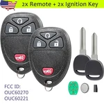 For 2007 - 2013 Gmc Sierra Chevrolet Silverado 1500 2500 3500 Remote Fob + Key. Fixed Price $17.89.