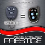 Prestige APSOE3B4 ELVAT8B 1-WAY Remote Control Replacement New 07SP. Fixed Price $49.99.