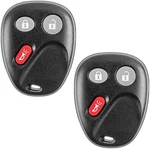 Keylessoption Fob Replacement For 2003 2004 2005 2006 2007 2-PACK, Black. Fixed Price $25.62.