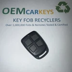 Nice Used Code Alarm Keyless Remote H50T49 CATX4 Red Light Tested. Fixed Price $22.88.