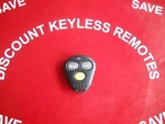 Viper Keyless Remote EZSDE1474V 3- Button Yellow Green Light Vgc. Fixed Price $9.00.