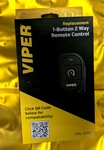 Viper 7211V 2-WAY 1-BUTTON Remote Control Fob For 4205V New Black Color. Fixed Price $92.99.