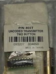Directed Electronics Uncoded Two Button Transmitter Part # 465T. Fixed Price $30.00.