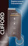 + Clifford 7656X 1-WAY 1/2 Mile Led Remote 3606X 3706X 3806X Also Works 7656V. Fixed Price $21.88.
