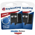 2X Fits EZSDEI471 - Viper Hornet Valet Keyless Entry Remote Shell Case Cover. Fixed Price $9.95.