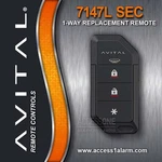 New Avital 2026 Model 7147LSEC 4-BUTTON Remote Control For 2103L System. Fixed Price $54.99.