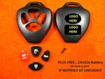 4B Remote Fob Repair Keys For Toyota W/logo (easy Diy Just Insert Old Blade). Fixed Price $16.95.