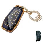 Ford Fob Cover With Keychain Black Soft Tpu Protection Case Fusio.... Fixed Price $37.07.