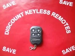 Command Start Aftermarket Keyless Remote 05-A433 -button Orange Light Vgc. Fixed Price $15.50.
