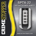 Crimestopper Fortress Security Plus SPTX-22 1-WAY Remote Fcc Id Q6WBT4123 FS-22. Fixed Price $42.99.