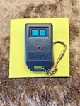 New Ungo 2-BUTTON Remote Keyfob Keychain Blue Car Alarm Security Systems. Fixed Price $7.99.