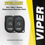 Pair Of Viper 7116V 1-WAY Button Replacement Remote Control Transmitter 7111V. Fixed Price $59.99.
