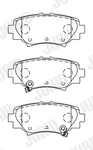 Jurid 573614J Brake Pad Set, Disc For Mazda. Fixed Price $50.04.