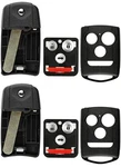 Keylessoption Entry Remote Control Uncut Blank Flip Fob Black. Fixed Price $30.24.