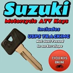 Suzuki Motorcycle Atv Keys Cut Spare For C32010-C39697. Fixed Price $11.99.