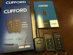 New Clifford D9146X (c) Way Remote System 4BTN DS4/4+ Rf Kit 1/4 Mile. Fixed Price $99.99.