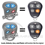 2 New Replacement Sidewinder Keyless Entry Remote Car Fob For EZSDEI476. Fixed Price $47.95.